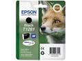 EPSON ink čer Singlepack "Liška" Black T1281 DURAB
