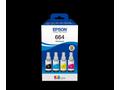 Epson EcoTank 664 - 4-balení - černá, purpurová, a