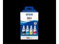 Epson EcoTank 664 - 4-balení - černá, purpurová, a