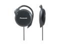 Panasonic RP-HS46E-K, drátové sluchátka, přes uši,