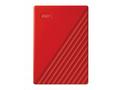 WD My Passport portable 4TB Ext. 2.5" USB3.0 Red