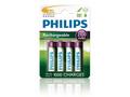 Philips baterie AA 2100mAh MultiLife, NiMh - 4ks