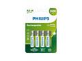 Philips baterie AA 2600mAh MultiLife, NiMh - 4ks