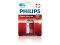 Philips baterie 9V PowerLife, alkalická - 1ks