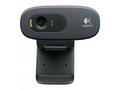 Logitech HD webkamera C270, 1280x720, 3MPx, USB, š