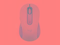 Logitech Signature M650 Wireless Mouse - ROSE - EM