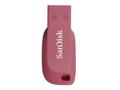SanDisk Cruzer Blade, 16GB, USB 2.0, USB-A, Růžová
