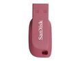 SanDisk Cruzer Blade, 16GB, USB 2.0, USB-A, Růžová