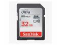 SanDisk Ultra - Paměťová karta flash - 32 GB - UHS