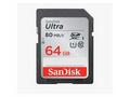 SanDisk Ultra - Paměťová karta flash - 64 GB - Cla