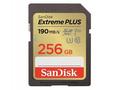 SanDisk Extreme PLUS, SDXC, 256GB, UHS-I U3, Class