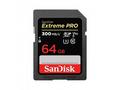 SanDisk Extreme PRO SDXC 64GB 300MB, s V90 UHS-II