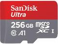 SanDisk Ultra microSDXC 256GB, A1 Class 10 UHS-I, 