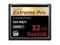 SanDisk Extreme Pro, CF, 32GB, 160MBps