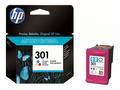 HP Ink Cartridge 301, Color, 165 stran