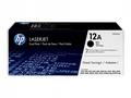 HP černý toner, Q2612AD, LJ 1010, 1022 - 2pack ori