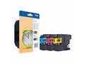 BROTHER inkoustová náplň LC-125XLRBWBP multipack 3