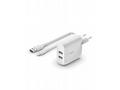 Belkin BOOST CHARGE™ Duální 24W USB-A nástěnná nab