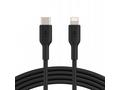 Belkin BOOST CHARGE™ Lightning, USB-C kabel, 1m, č