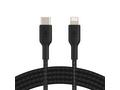Belkin BOOST CHARGE™ Lightning, USB-C kabel, 1m, č