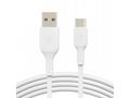 Belkin BOOST CHARGE™ USB-C, USB-A kabel, 1m, bílý