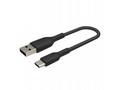 Belkin BOOST CHARGE™ USB-C, USB-A kabel, 15cm, čer