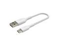 Belkin BOOST CHARGE™ USB-C, USB-A kabel, 15cm, bíl