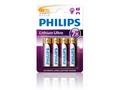 Philips baterie AA Ultra lithium - 4ks