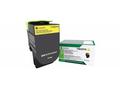 Lexmark X317 - Žlutá - originální - kazeta s barvi