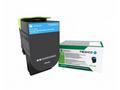 Lexmark X417 - Vysoká výtěžnost - azurová - origin