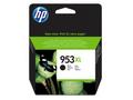 HP Ink Cartridge 953XL, High Yield Black, 2000 str