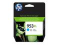 HP F6U16AE 953XL High Yield Cyan Original Ink Cart