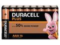 Duracell MN2400B16 Duracell Plus AAA 16 Pack