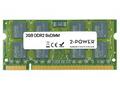 2-Power 2GB MultiSpeed 533, 667, 800 MHz DDR2 SoDI