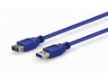 GEMBIRD Kabel USB A-A 3m 3.0 prodlužovací, modrý