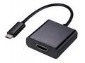 Adaptér C-TECH Type-C na HDMI, M, F, 15cm