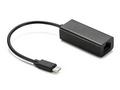 Adaptér C-TECH Type-C na LAN, M, F, 15cm
