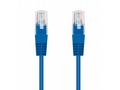 Kabel C-TECH patchcord Cat5e, UTP, modrý, 1m