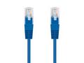 Kabel C-TECH patchcord Cat5e, UTP, modrý, 1m