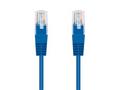 Kabel C-TECH patchcord Cat5e, UTP, modrý, 1m