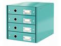 LEITZ Zásuvkový box Click&Store, 4 zásuvky, ledově