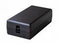 Zebra adapter AC Input: 100-240V, 2.4A. DC Output: