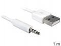 Delock Cable USB-A samec > Stereo jack 3.5 mm same