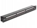 Delock - Patch panel with couplers - CAT 6 - STP -