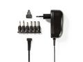 NEDIS univerzální napájecí AC adaptér, 12W, 3 - 12