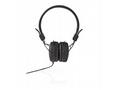 Nedis HPWD1100BK - Kabelová Sluchátka | On-ear | S