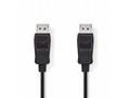 NEDIS kabel DisplayPort, zástrčka DisplayPort - zá