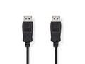 NEDIS kabel DisplayPort, zástrčka DisplayPort - zá