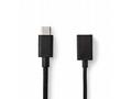Nedis CCGB61710BK02 - USB 3.0 Kabel | Typ-C Zástrč