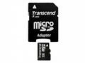 Transcend 2GB microSD paměťová karta (s adaptérem)